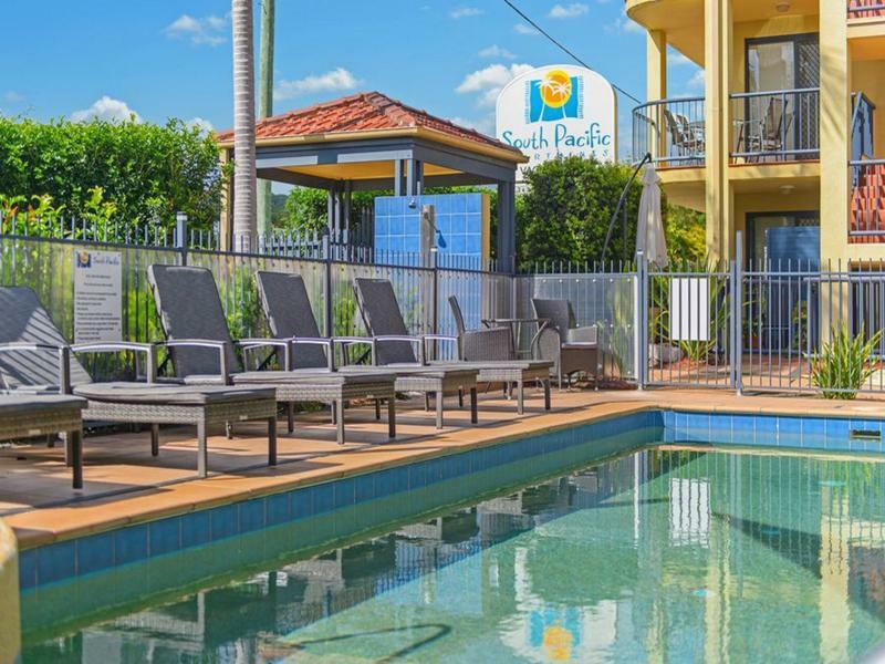 South Pacific Apartments Port Macquarie Exterior foto